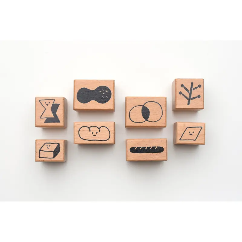 Yohand Studio Wooden Stamp - Shapes
