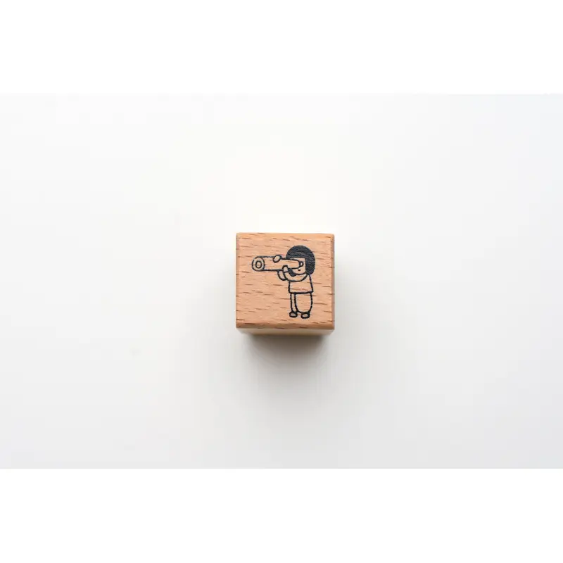 Yohand Studio Wooden Stamp - Telescope