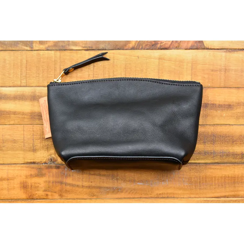 The Superior Labor Leather Pouch L - Black