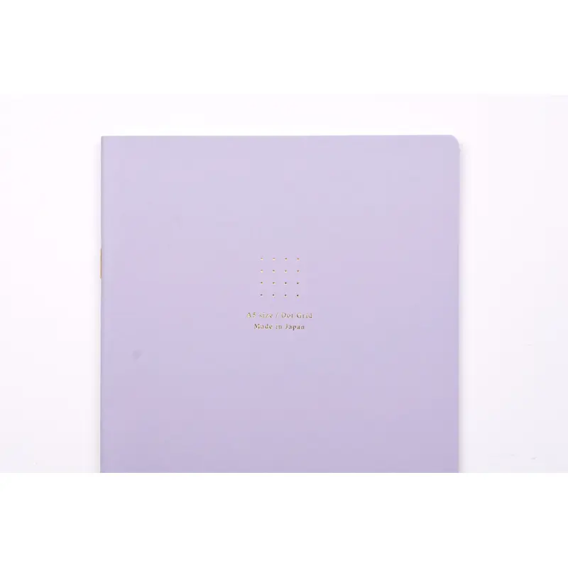 MD Notebook Soft Color - A5 - Dot Grid - Purple