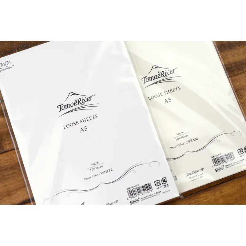 Tomoe River - Sanzen - Loose Leaf Paper - A5 Blank