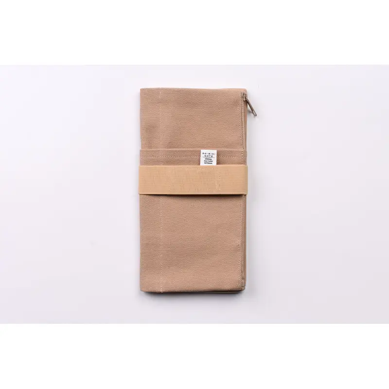 Yamamoto Paper Ro-Biki Note Canvas Cover - Cafe Latte