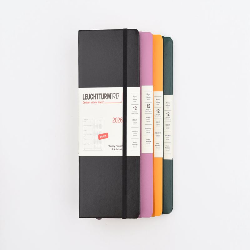 Leuchtturm1917 Weekly Planner and Notebook 2026 - Dotted