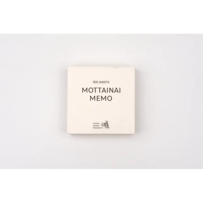 Takeo Paper Products - Mottainai Memo - Assorted 19