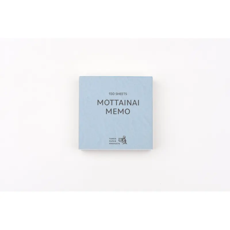 Takeo Paper Products - Mottainai Memo - Iwahada