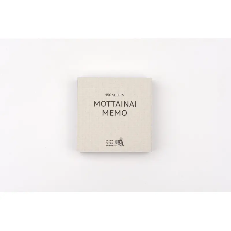 Takeo Paper Products - Mottainai Memo - Lezac 96 Orihime