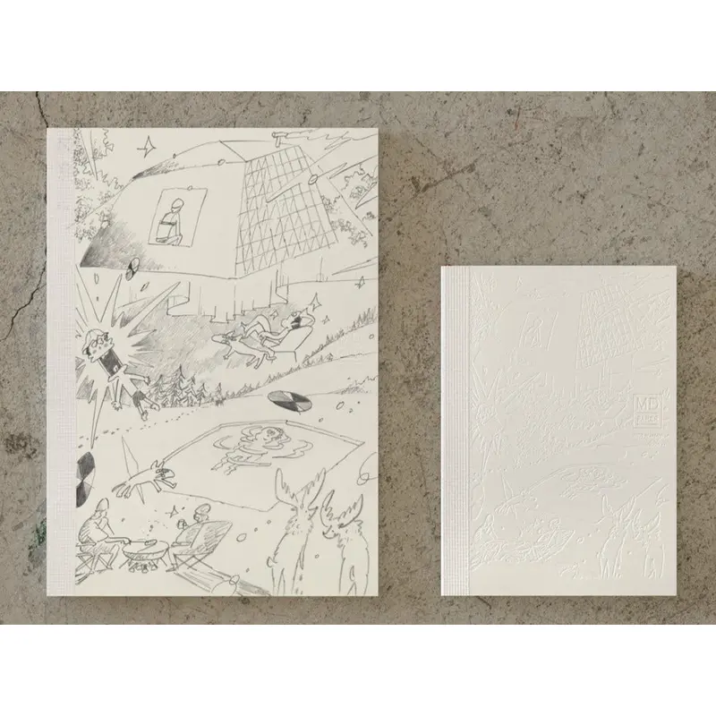 MD Notebook - A6 - Blank - Limited Edition - Katsuki Tanaka