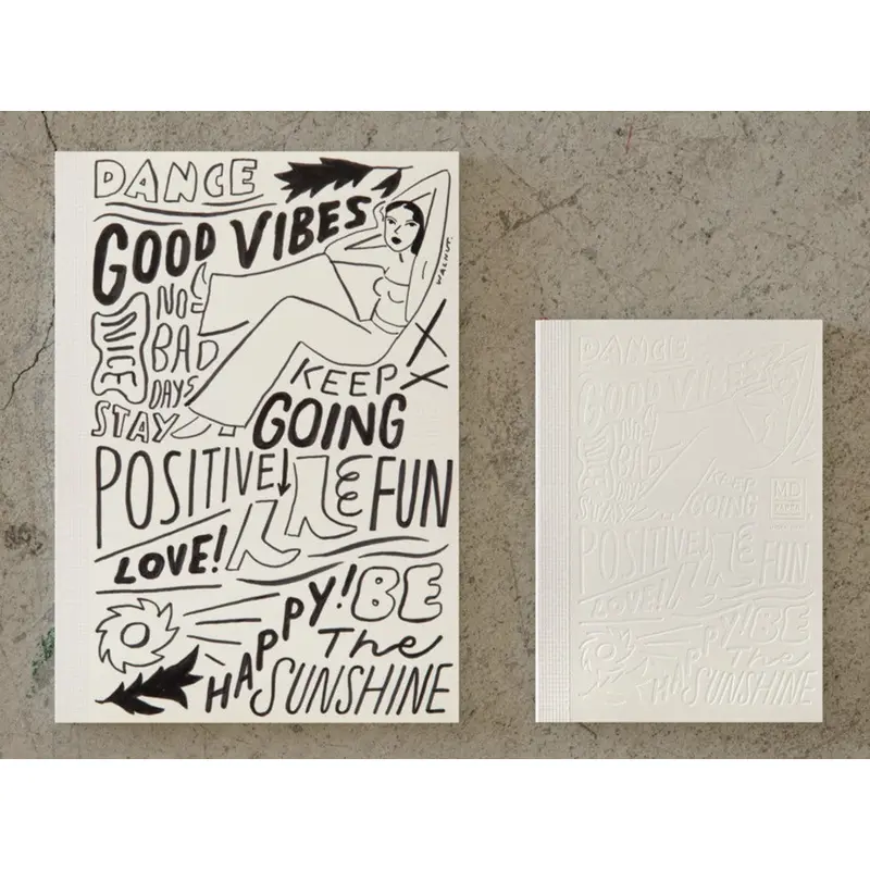 MD Notebook - A6 - Blank - Limited Edition - WALNUT