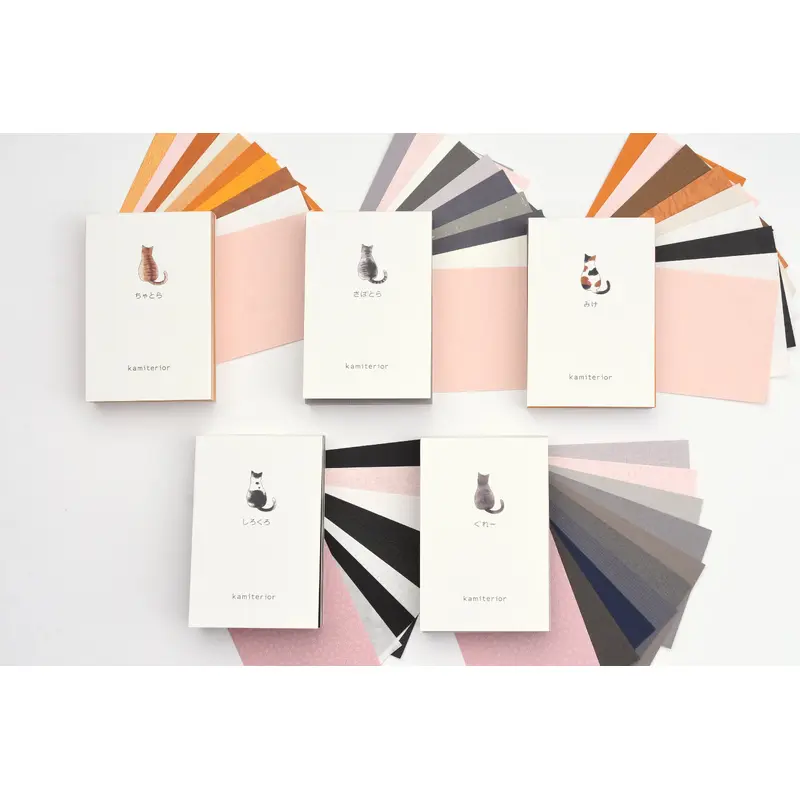 Kamiterior - Memoterior Mini Memo Pad - Cat