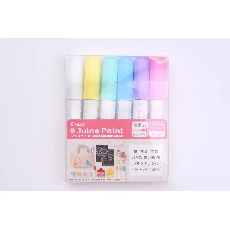 Pilot Juice Paint Marker - Pastel Color - Extra Fine - Set of 6