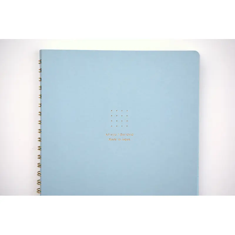 MD Ring Notebook Soft Color - A5 - Dot Grid - Blue