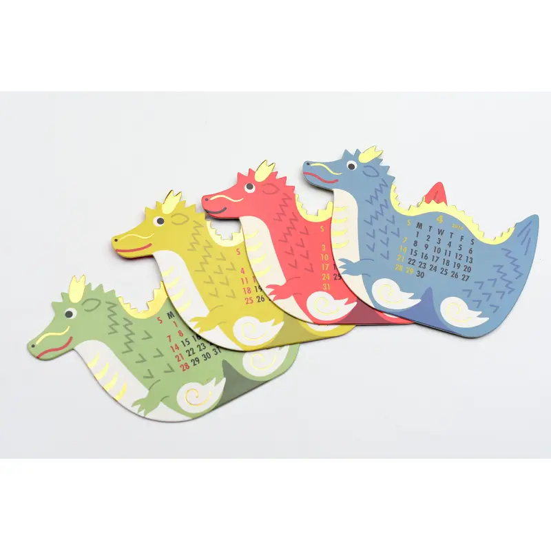 Greeting Life Animal Die-Cut Calendar 2024