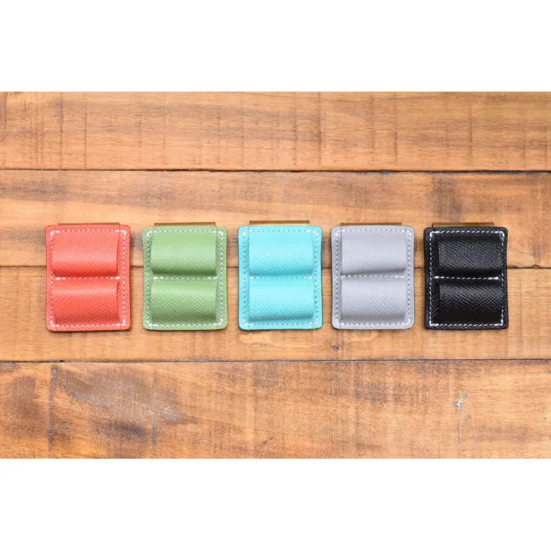 The Superior Labor - Calf Leather Two-Pen Clip Holder