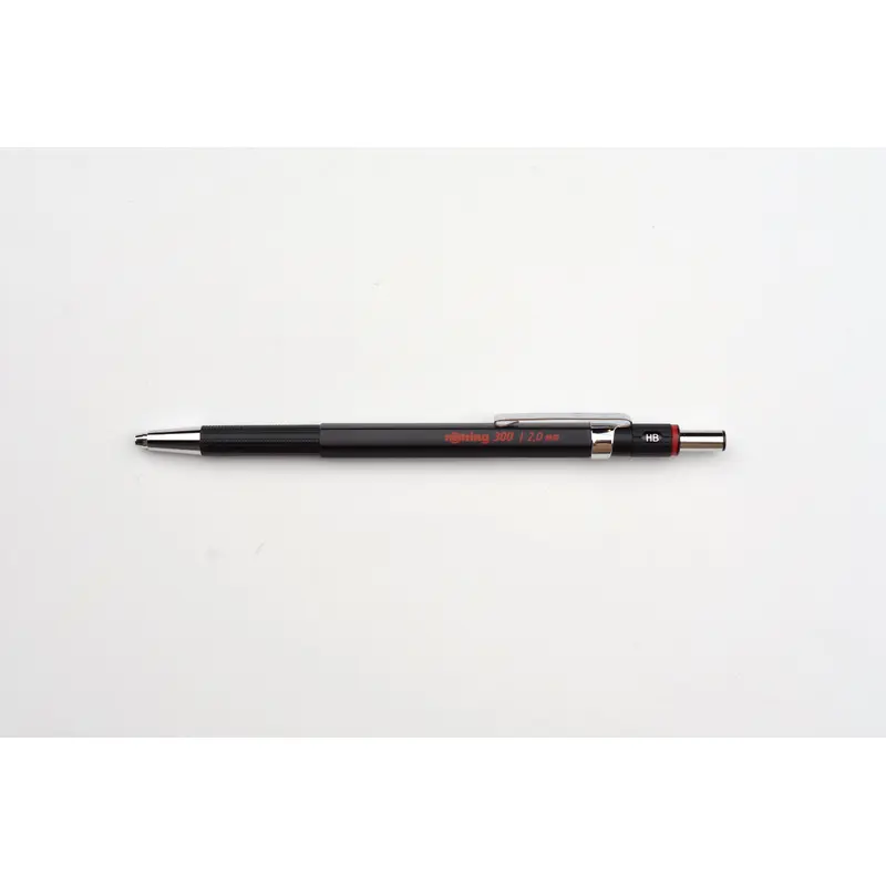 rOtring 300 Mechanical Pencil Lead Holder - 2.0mm - Black