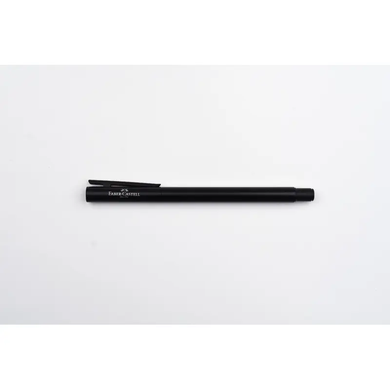 Faber-Castell - Design Neo Slim Fountain Pen - Black Matte & Matte Black Chrome