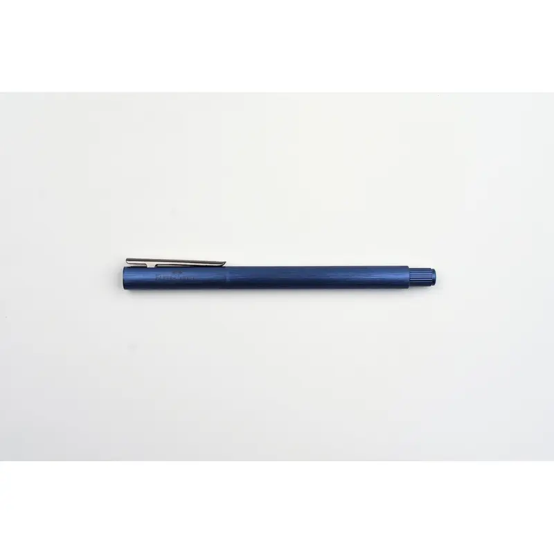Faber-Castell - Design Neo Slim Fountain Pen - Dark Blue Aluminum