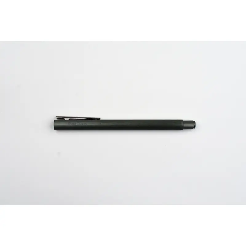 Faber-Castell - Design Neo Slim Fountain Pen - Olive Green Aluminum