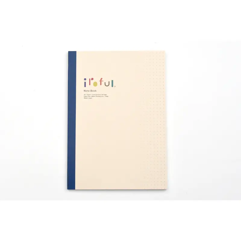 Sakae TP Iroful Soft Cover Notebook - A5 - Dot Grid - 96 Pages