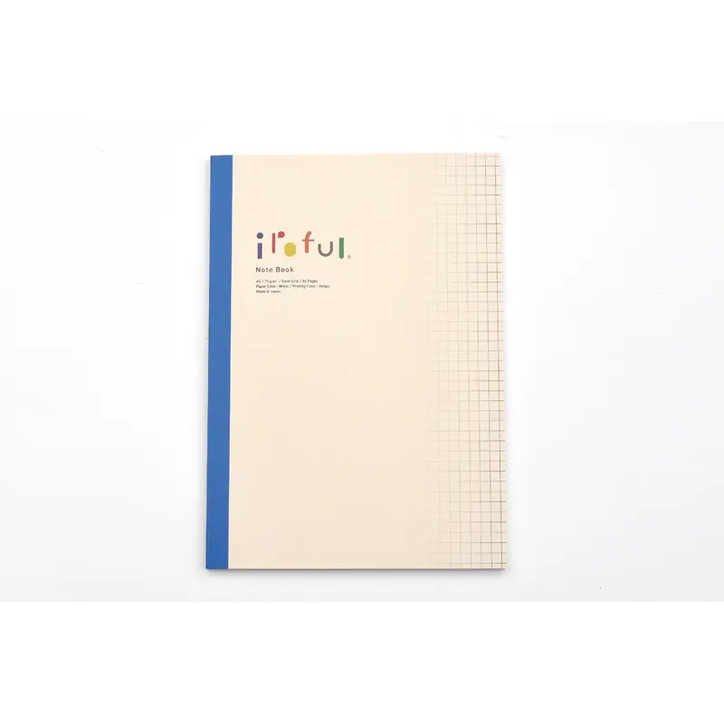 Sakae TP Iroful Soft Cover Notebook - A5 - Grid - 96 Pages