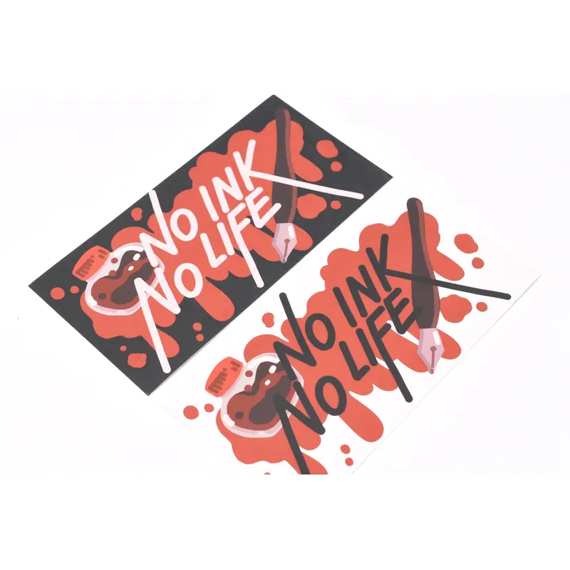 Yoseka Bumper Sticker - No Ink No Life