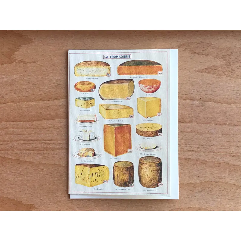 Cheese Greeting Card