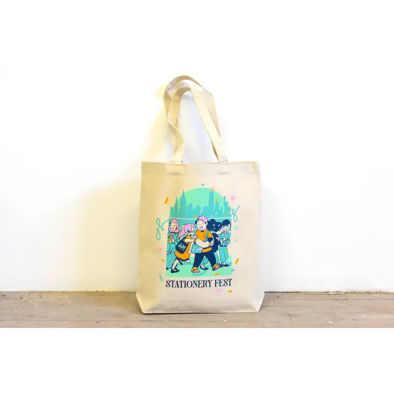 Stationery Fest Canvas Tote Bag
