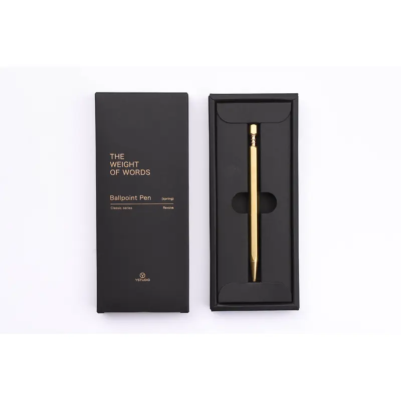 ystudio Brassing Ballpoint Pen