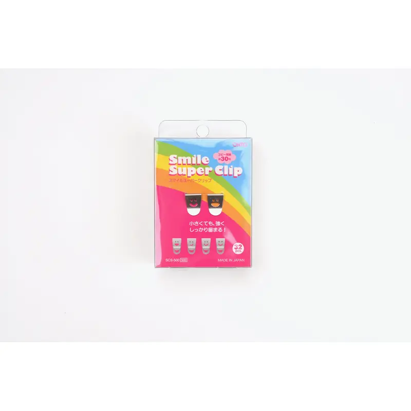 OHTO Smile Super Clips - Silver