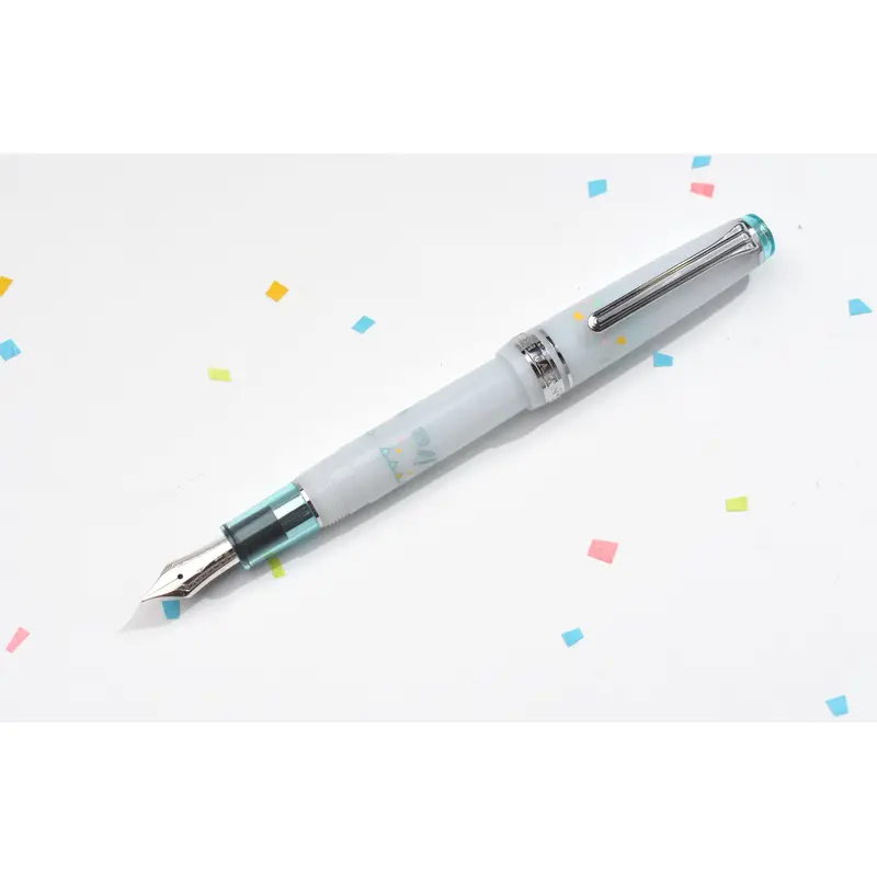 Yoseka Pro Gear Slim Fountain Pen - Stationery Fest 2024 - Confetti