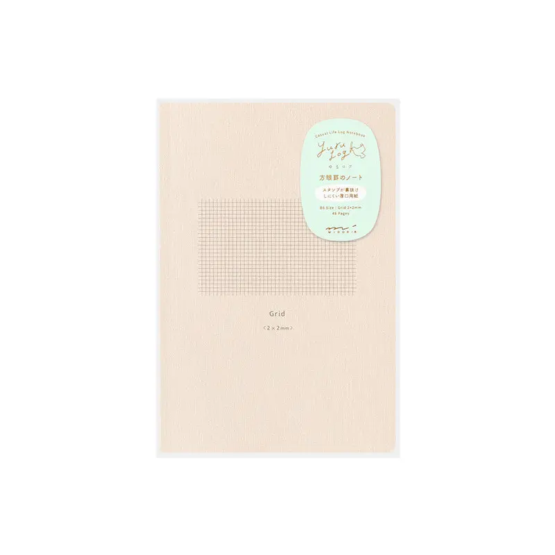 Yuru Log Notebook - Grid - B6