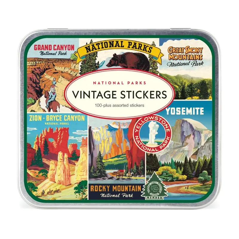 Cavallini - Vintage Stickers - National Parks