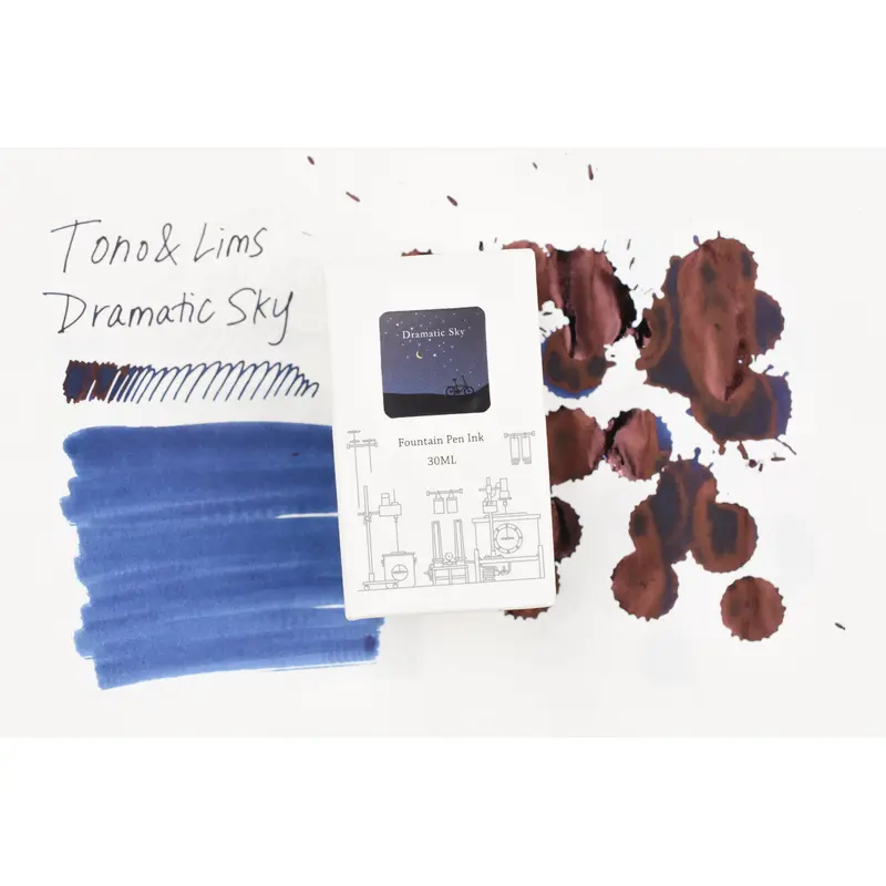 Tono & Lims Ink Bottle - Friendship - Dramatic Sky - 30ml