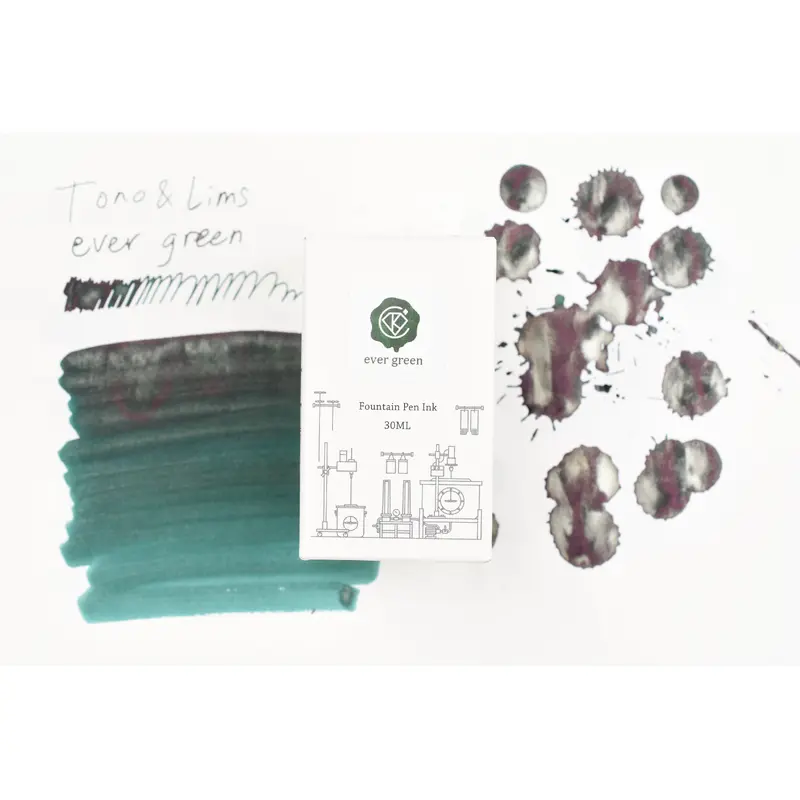 Tono & Lims Ink Bottle - Friendship - ever green - 30ml