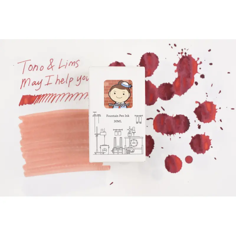 Tono & Lims Ink Bottle - Friendship - May I help you? - 30ml
