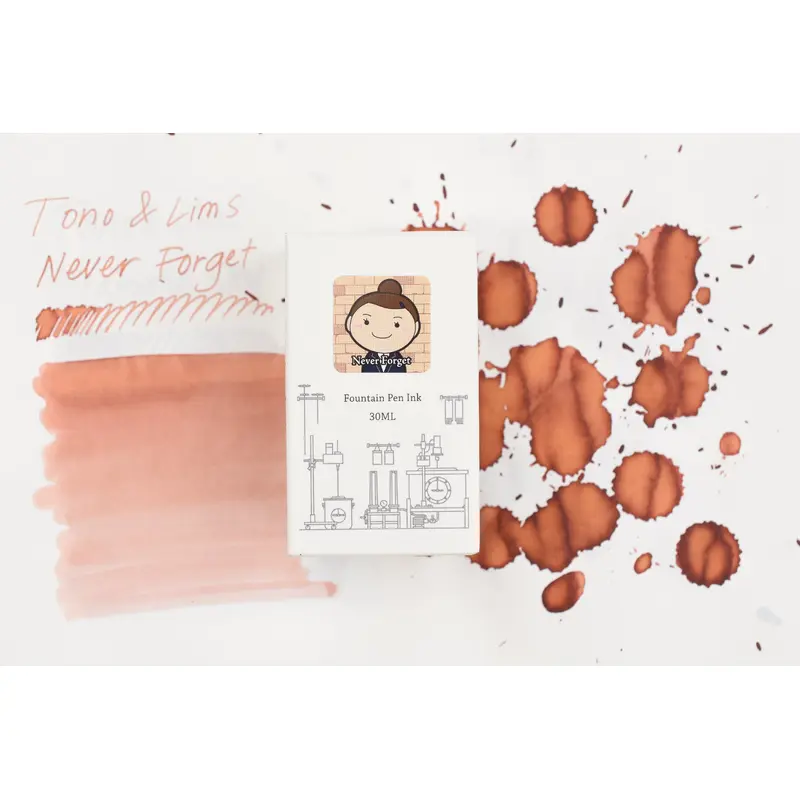 Tono & Lims Ink Bottle - Friendship - Never Forget - 30ml