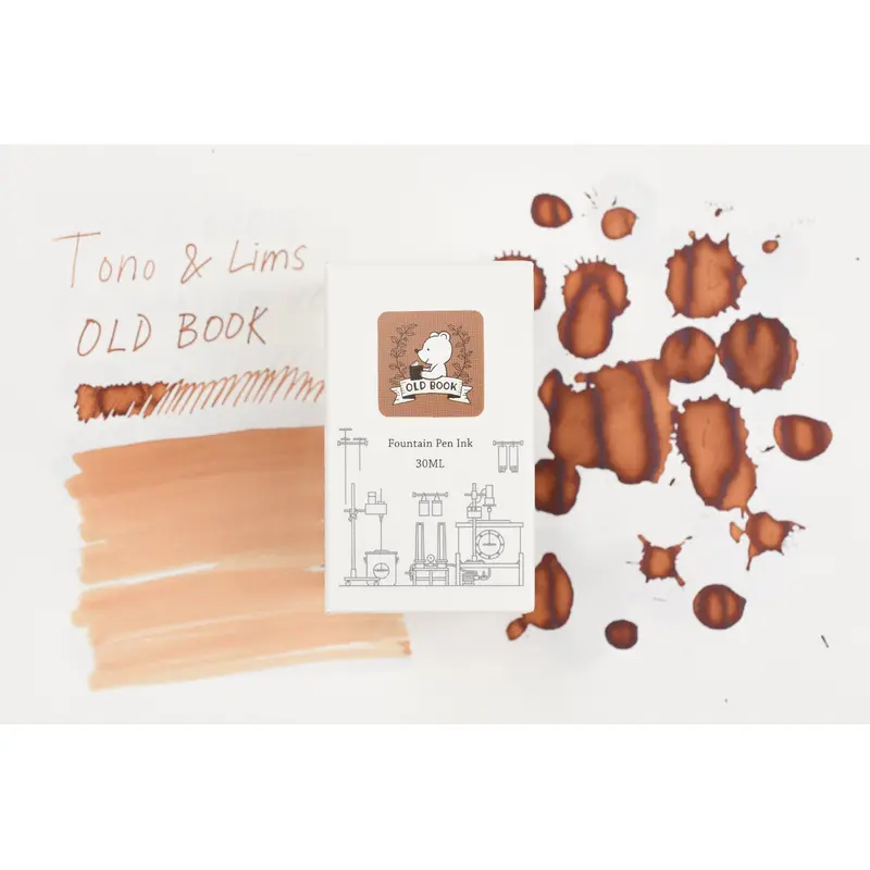 Tono & Lims Ink Bottle - Friendship - OLD BOOK - 30ml