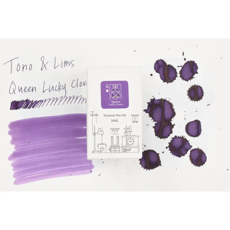 Tono & Lims Ink Bottle - Friendship - Queen - Lucky Clover - 30ml