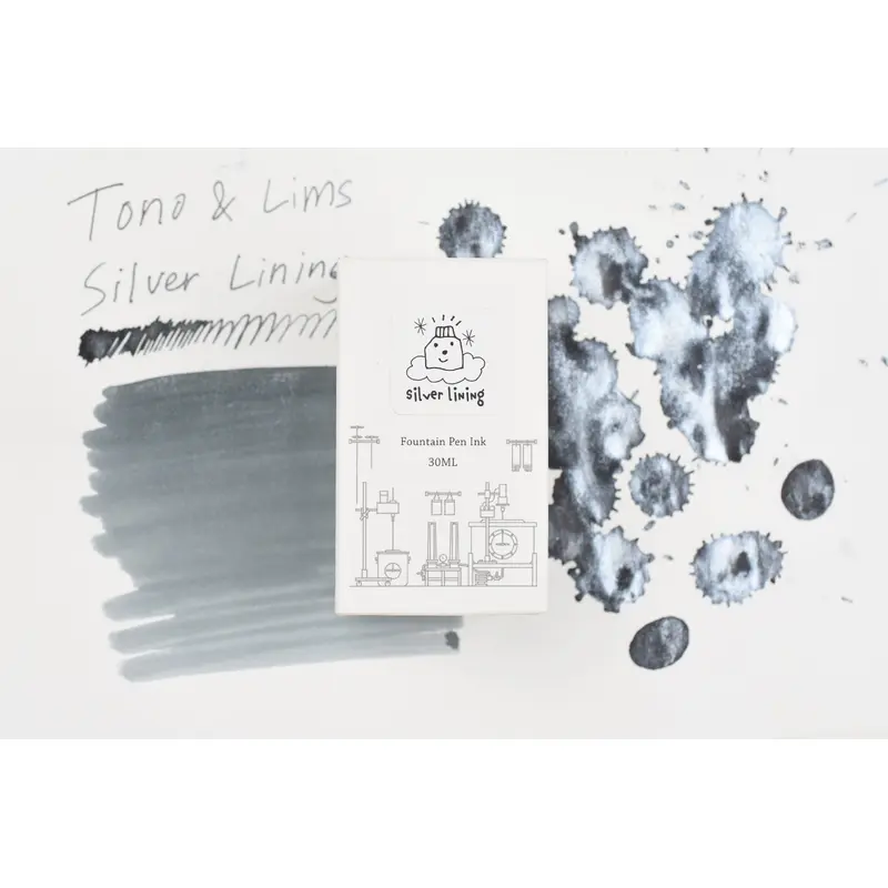 Tono & Lims Ink Bottle - Friendship - silver lining - 30ml