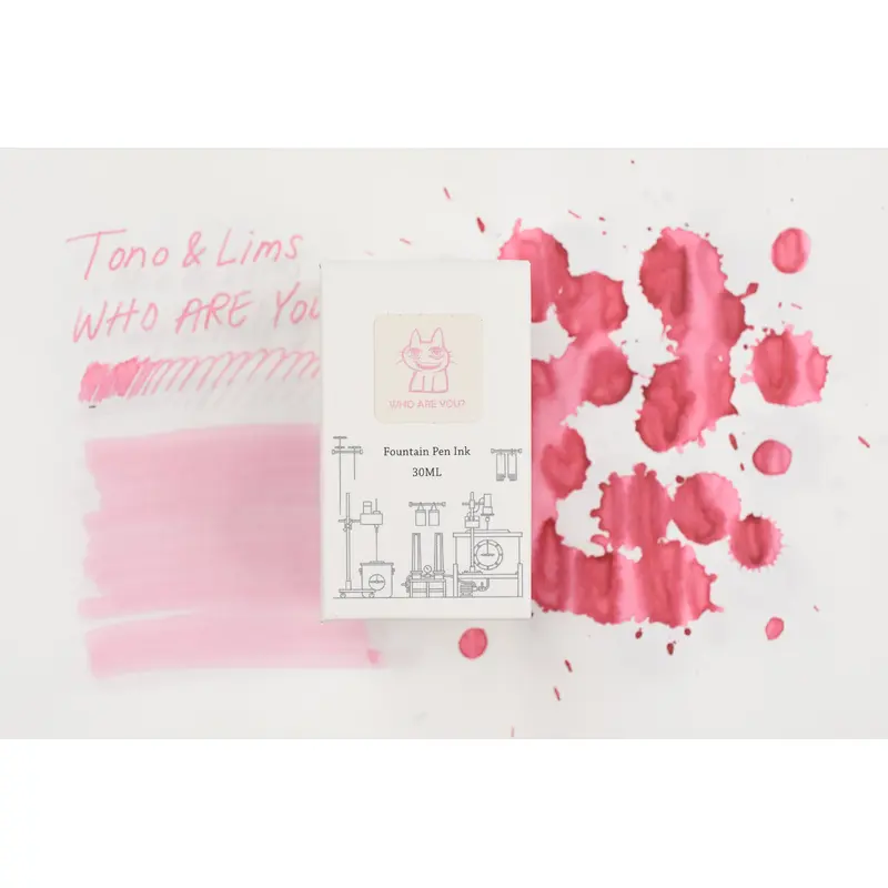 Tono & Lims Ink Bottle - Friendship - WHO ARE YOU? - 30ml