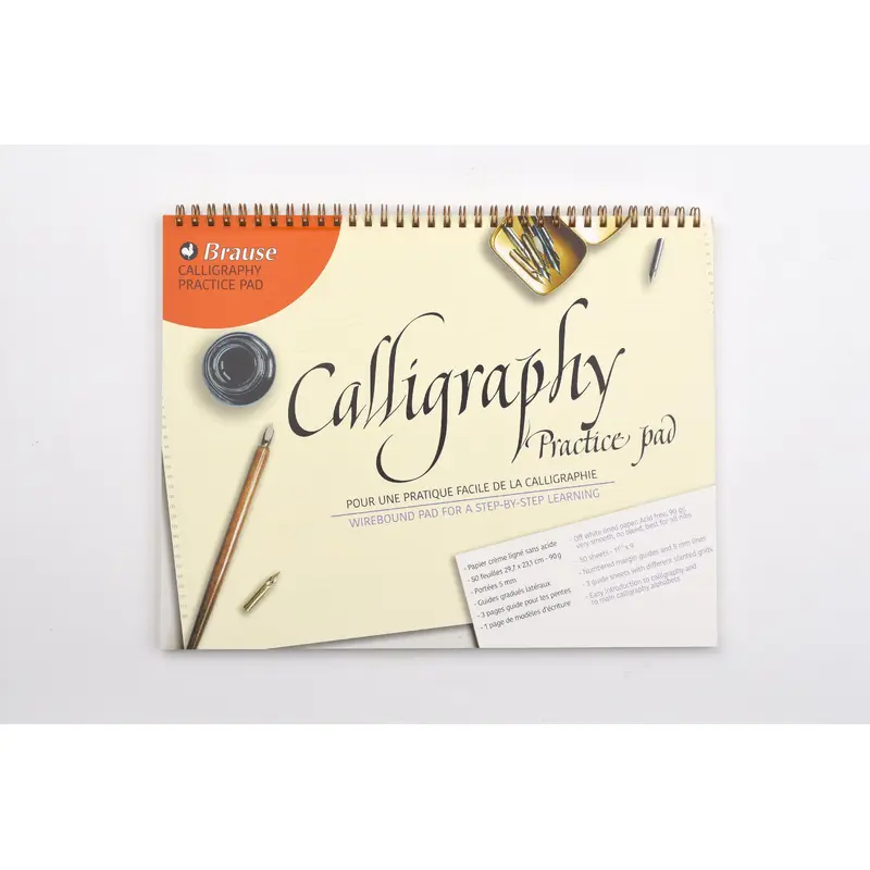 Brause Calligraphy Practice Paper Pad