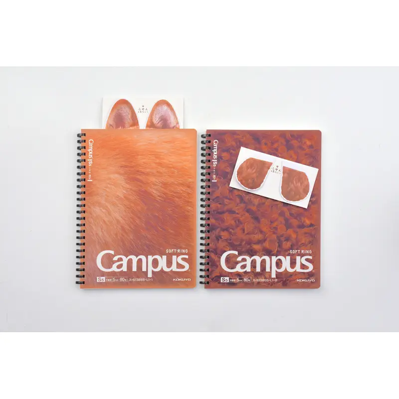 Kokuyo Campus Paw Soft Ring Notebook - Grid - A5 - Limited Edition
