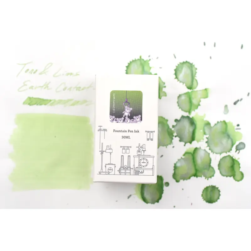 Tono & Lims Ink Bottle - Earth Contact - 011 Peridot - 30ml