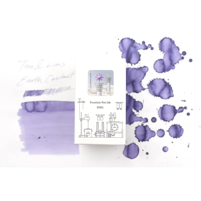 Tono & Lims Ink Bottle - Earth Contact - 017 Amethyst - 30ml