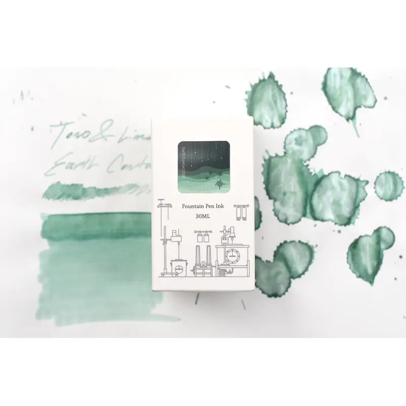 Tono & Lims Ink Bottle - Earth Contact - 020 Jade - 30ml