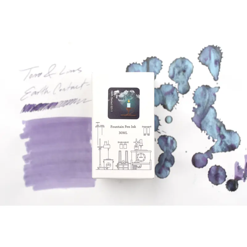 Tono & Lims Ink Bottle - Earth Contact - 021-1 Alexandrite 1 - 30ml