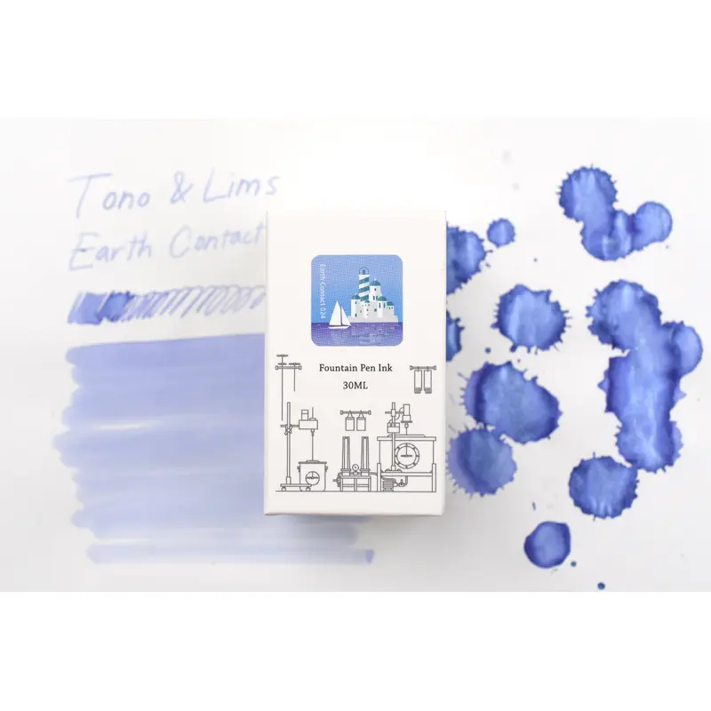 Tono & Lims Ink Bottle - Earth Contact - 024 Chalcedony - 30ml