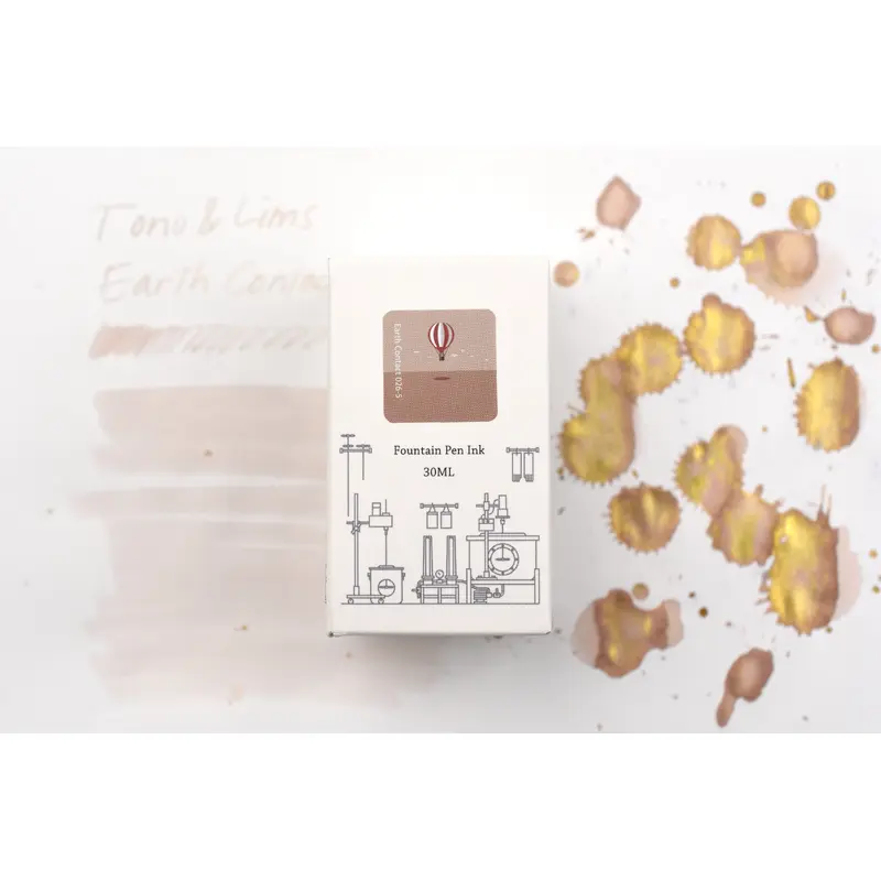 Tono & Lims Ink Bottle - Earth Contact - 026-5 Fluorite Daylight - 30ml