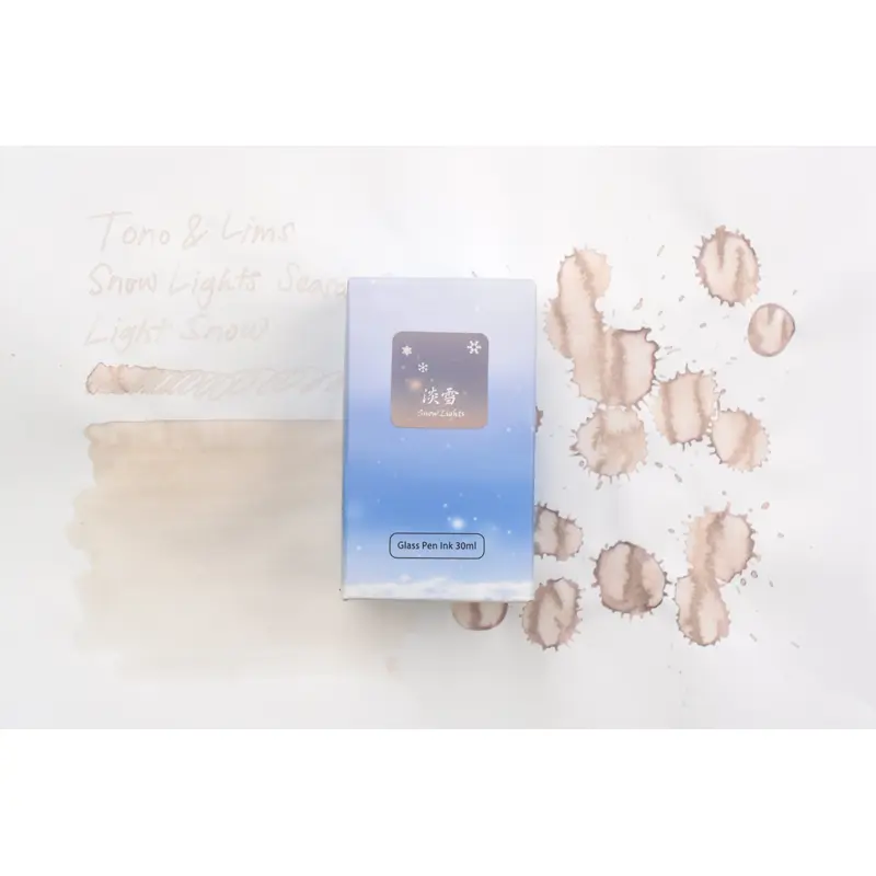 Tono & Lims Ink Bottle - Snow Lights - Season 2 -  - Light Snow - 30ml