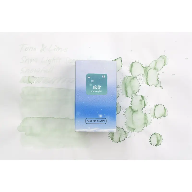 Tono & Lims Ink Bottle - Snow Lights - Season 2 -  - Snowfall - 30ml