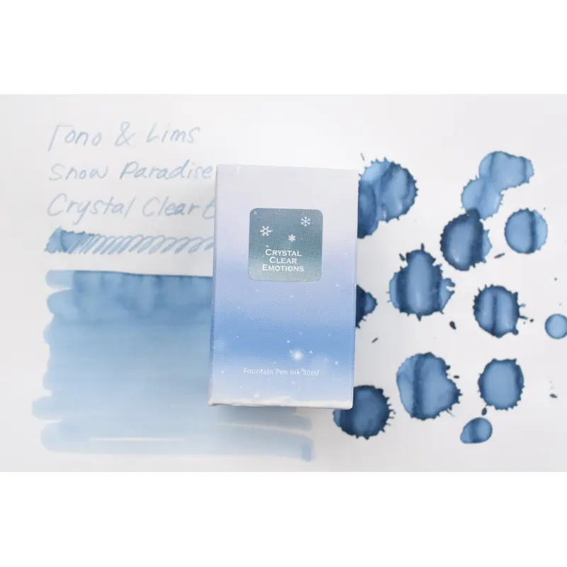 Tono & Lims Ink Bottle - Snow Paradise - Crystal Clear Emotions - 30ml